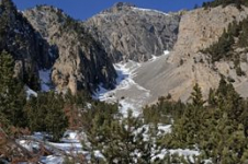 Enneigement en février 2022 dans les Hautes-Alpes.