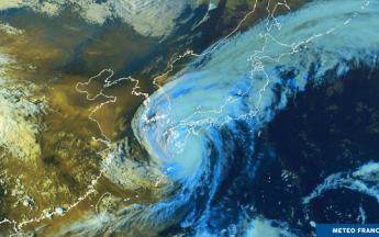Nanmadol arrive sur Kyushu le 18 septembre 2022.