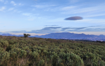 Beau temps près de Marseille fin décembre 2021.