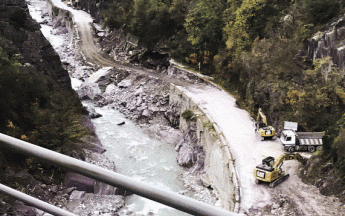 La vallée de la Roya dévastée