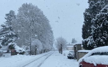 L'hiver a commencé à étendre son manteau blanc à basse altitude ce week-end.