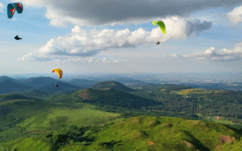 Image d'illustration. La plaine de la Limagne vue du Puy de Dôme.