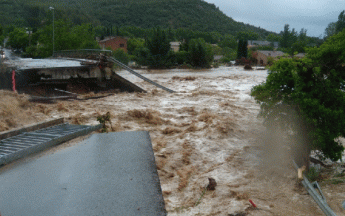 Dégâts considérables dans l'arrondissement de Draguignan - © Infoclimat / Nico83