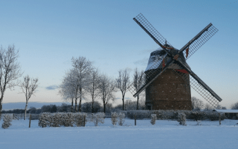Les chutes de neige ont concerné une grande partie du pays.