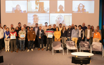 Équipes lauréates, jury et mentors Météo-France et DINUM ayant participé au Hackathon.