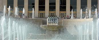 Canicule à Paris le 26 juillet 2012.