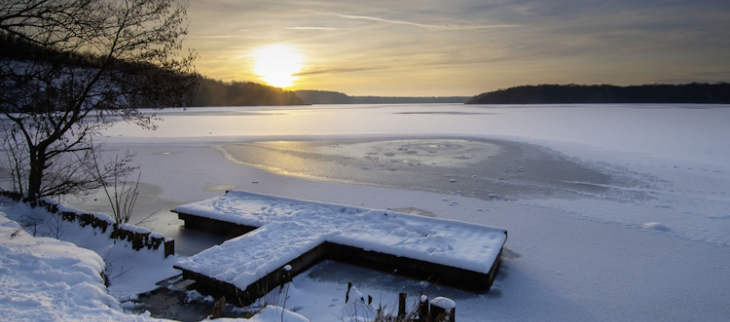 Neige et gelées dans le Nord le samedi 20 janvier 2024.