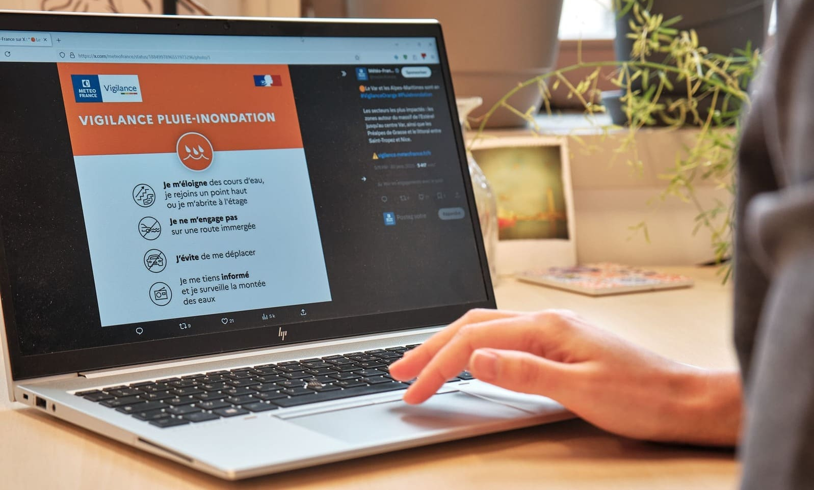 Conseils de comportements en Vigilance orange pluie-inondation