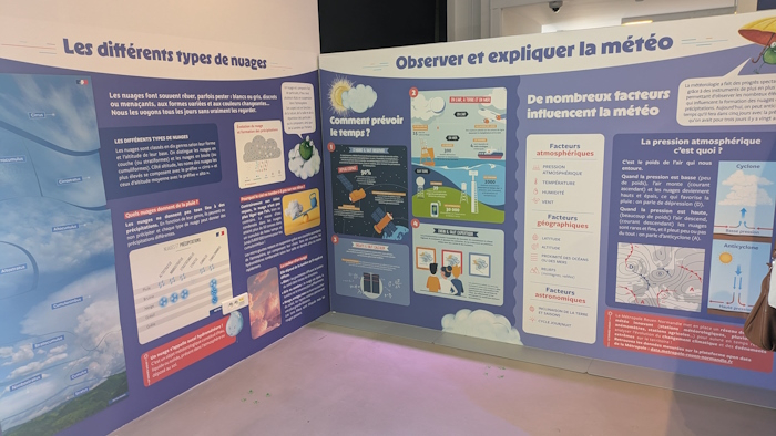L’espace météo au Pavillon des Transitions de Rouen