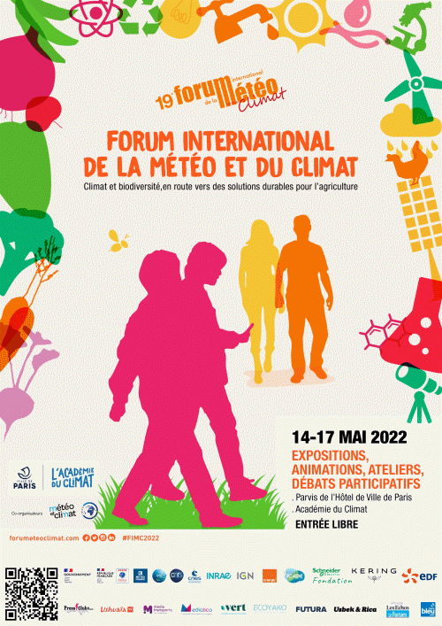 Rendez-vous au Forum international de la météo et du climat à Paris du 14 au 17 mai.